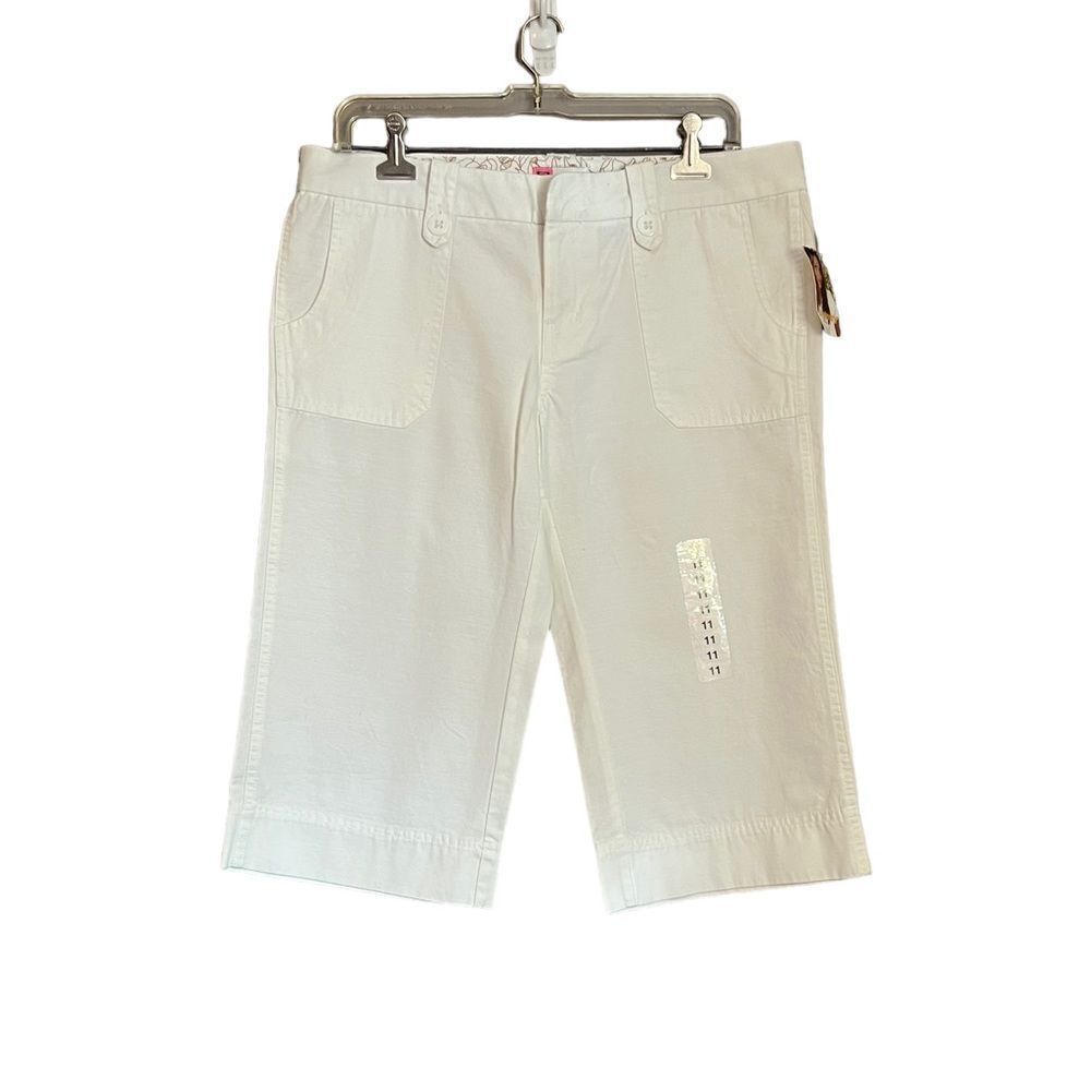 NWT! Roxy white capris size 11